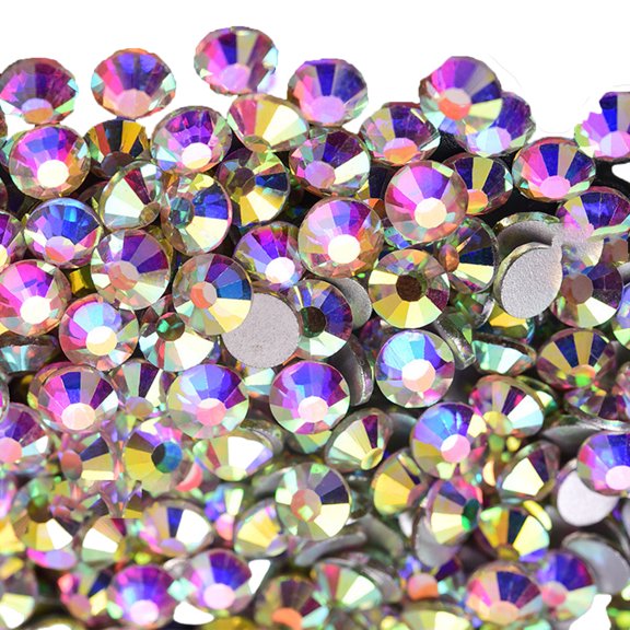 2. 1440 Multicolor Crystal Beads with Storage Box Safe for Jewelry, Accessories & Room Decorations
