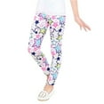 thumbnail image 1 of 2-14T Girls Printing Leggings Kid Footless Skinny Tights Trousers Slim Ankle Length Pants, 1 of 4