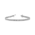 thumbnail image 1 of 2.15 Carat (Ctw D-E-F, VS2-SI1) Lab-Grown Diamond Tennis Bracelet in 14K White Gold for Women, 1 of 6