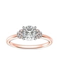 thumbnail image 1 of 2.15 Carat Round Cut Moissanite New Design Engagement Ring for her Solid 18K Rose Gold Size 6 by Diamond-Capitals, 1 of 8