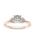 thumbnail image 1 of 2.15 Ct Beautiful Cushion Cut Moissanite (D/VVS1) Wedding Ring for Fiancee in 18K Rose Gold Ring Size 10 by Diamond-Capitals, 1 of 6