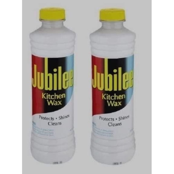 *2* 15 oz JUBILEE Kitchen Wax CLEANER Protects Shines Multi Room & Surface NEW!!