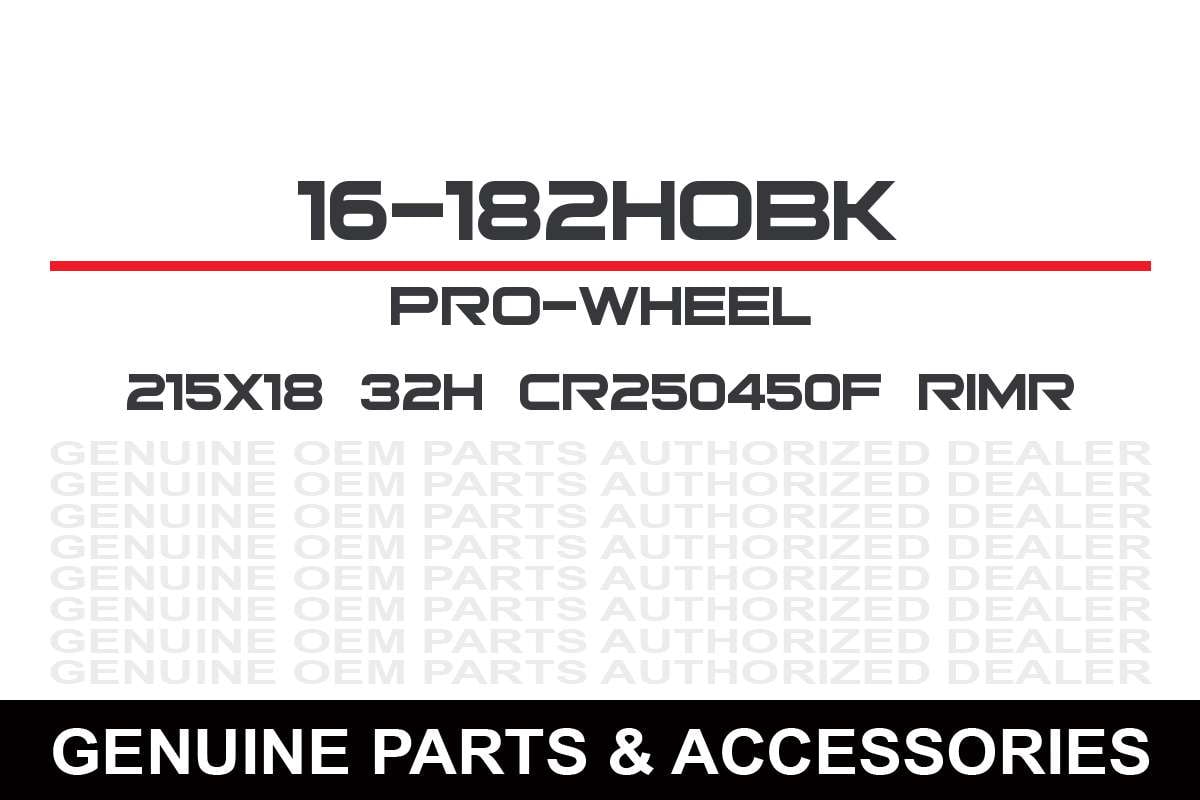 2.15X18 32H Cr250/450F Rim-R- 70 Matte Bk