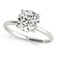 thumbnail image 1 of 2.16 Ct Brilliant Round Cut Diamond Wedding Rings for Women Solid 18K White Gold, 1 of 5