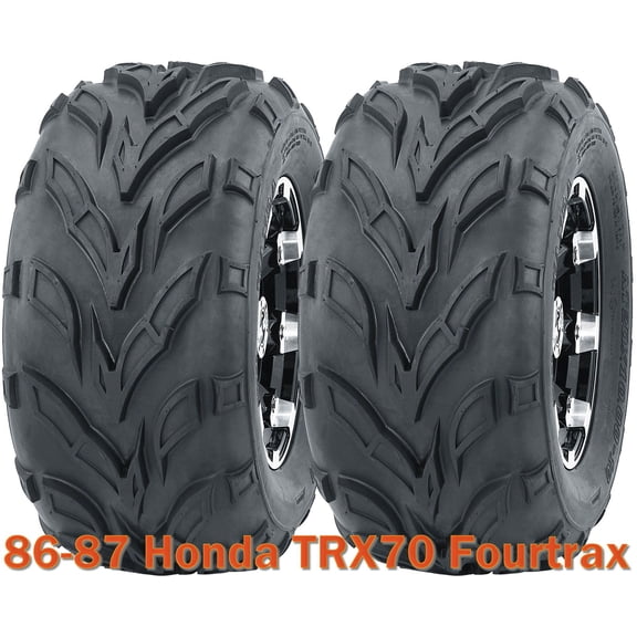 (2) 16x8-7 WANDA ATV tires set for 1986-1987 Honda TRX70 Fourtrax