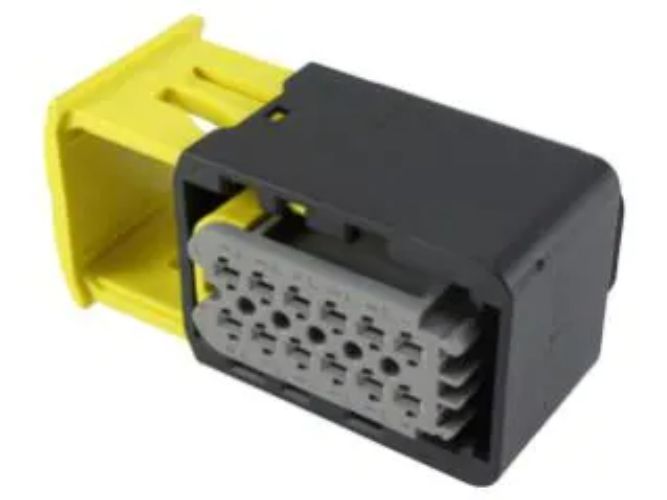 TE Connectivity 2-1703639-1 Connector Housing - MCP 1.5K Series Receptacle, 12 Positions, 4mm, By Deutsch