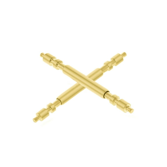 2-17MM SPRING BAR FOR ROLEX PRESIDENT MIDSIZE JUNIOR BAND BRACELET STRAP GOLD