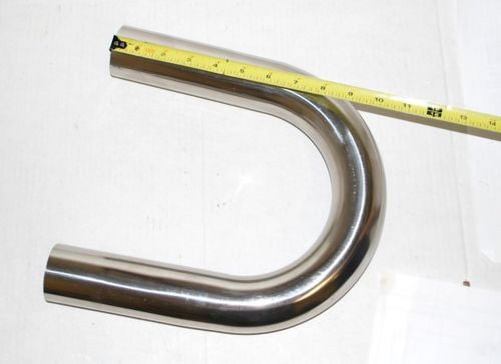 2" 180 D Exhaust Downpipe Header Stainless Steel U Piping T201 2" 180 D