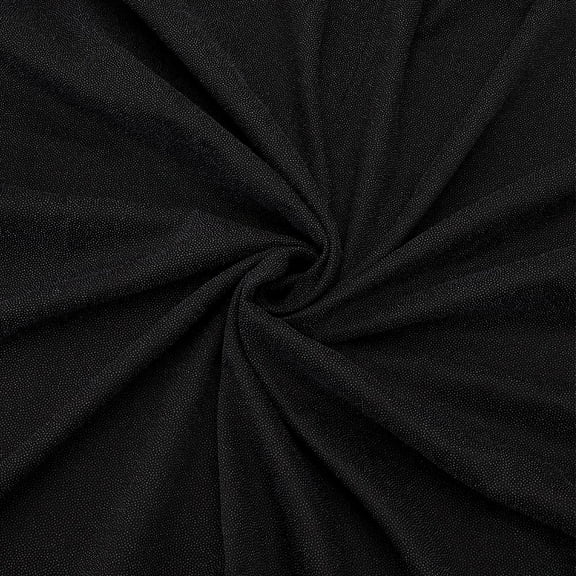 2.18x1.64 Yards Black Polyester Lining Fabrics Woven Iron-On Fusible Interlining Fabric for Crafting Quilting Sewing Dresses Cuffs and DIY Projects
