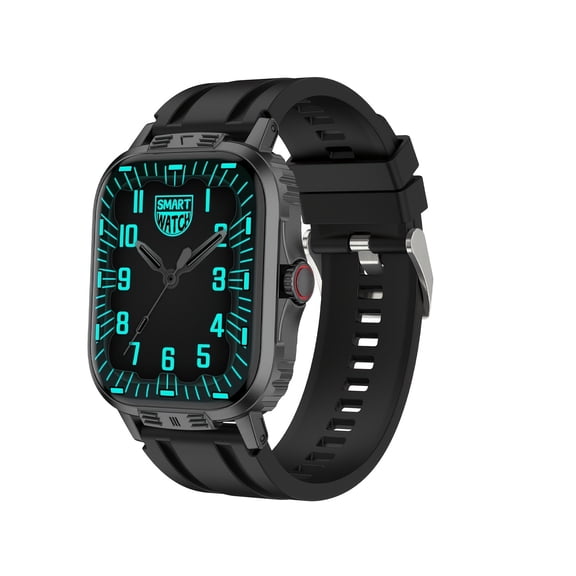 2.19" HD Full Touch Unisex Sports Smart Watch, Bluetooth Call & Message Check, Long-Lasting Battery Activity Fitness Tracker, Compatible with iOS & Android, Perfect Christmas & Halloween Gift
