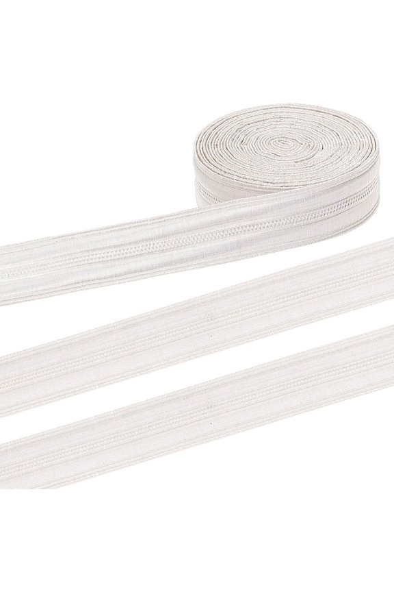 2.19 Yards Metallic French Bullion Braid Ribbon 0.5inch/ 12mm Wide Silver Satin Ribbon for Uniform Ribbons Epaulets Embroidery and Jewelry Making for DIY