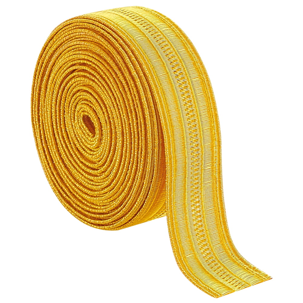 2.19 Yards Metallic French Bullion Braid Ribbon 0.5inch Wide Golden ...