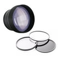 thumbnail image 1 of 2.195x High Grade Super Telephoto Lens For Panasonic Lumix DC-LX100 II + 43mm 3 Piece Filter Kit, 1 of 6