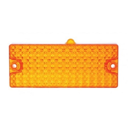 (2) 1969 - 1970 Chevy Truck Amber Front Park Marker Clearance Light Lens