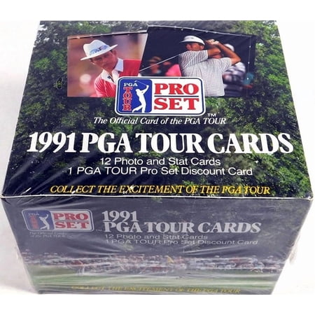 1991 Pro Set PGA Tour Cards Golf Box Lot
