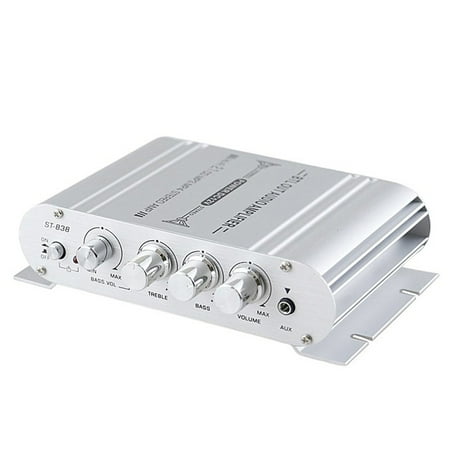 2.1CH Subwoofer Stereo Audio Player - Digital Hi-Fi Power Amplifier for Car, Motorcycle, and Home Use - Enhance Your Sound Experience