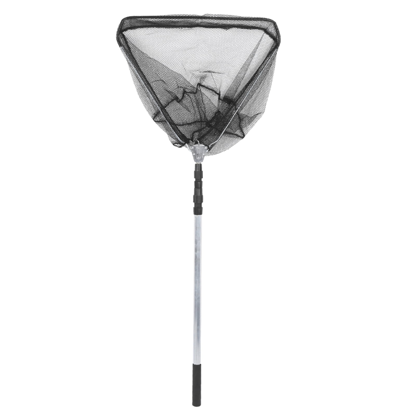 2.1M Folding Fishing Landing Net, Telescoping Pole Handle Fish Net For
