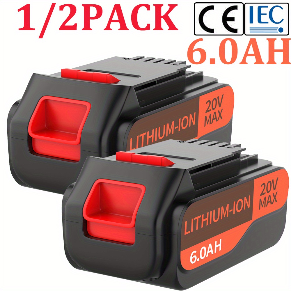 18V 3.0Ah Ersatzakku für Black Decker Akku 18V LBXR20B