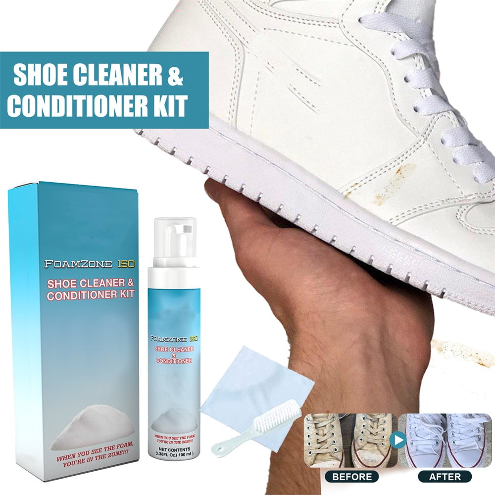 FSSTAM Sneakers Shoes Cleaning Sponge Eraser, Reusable Pad, White Shoe Foam  Cleaner Kit, Easily Cleans White Soles, 2 Packs(with Exclusive FSSTAM  Booskie) 