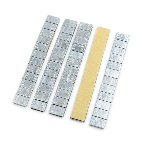 2.1oz Adhesive Stick On Wheel Balance Weights Strips for Motorcycle 140 x 19mm 5pcs