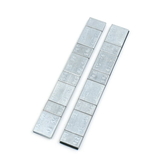 2.1oz Adhesive Stick On Wheel Balance Weights Strips for Motorcycle Car 134 x 18mm 2pcs
