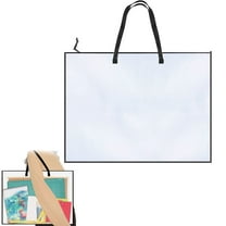 2/1pcs 19x25 Art Portfolio Bags, Artwork Storage Case with Handle and Zipper, Portfolio Folder for Artwork, Posters Mesh Folder Organizers for Poster, Scrapbook, Keepsake and Bulletin Board
