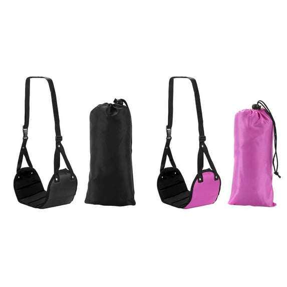 2/1pcs Airplane Foot Hammock for Plane Travel Foot Rest to Relax Your Feet Desk Foot Hammock Foot Sling Adjustable Portable Wider Airplane Foot Rest for Long Flight