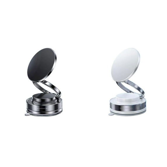 2/1pcs Phone Mount, 360° Adjustable Vacuum Magnetic Phone Holder, Phone Stand, Vacuum Absorption Phone Holders