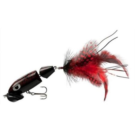 2 & 2.5 in. Black Death Jitterbug Fishing Lure