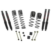 2 - 2.5 in. Non-Rubicon Model Coil Spring Lift Kit with Black MAX Shocks