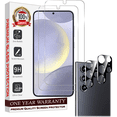 thumbnail image 1 of 2 + 2 Entronix Duo Pack for Galaxy S25 Ultra, 2 HD Clear Screen Protector 2 Camera Lens Protector, 1 of 9
