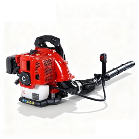 2.2 HP Backpack Gas Leaf Blower, 52CC 2 Stroke 780 CFM 270 MPH, Powerful Clearing Performance and Ergonomic, Variable Speed & Cruise Control Gas Powered Leaf Blower for Lawn Care and Snow Blowing