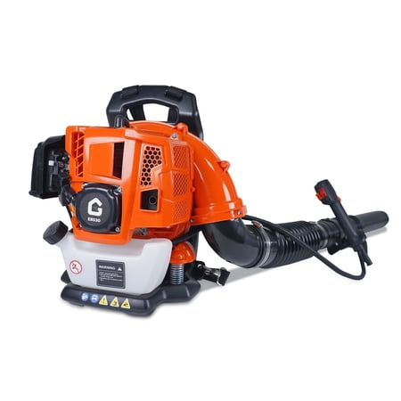2.2 HP Backpack Gas Leaf Blower, 52CC 2 Stroke 780 CFM 270 MPH, Powerful Clearing Performance and Ergonomic, Variable Speed & Cruise Control Gas Powered Leaf Blower for Lawn Care and Snow Blowing