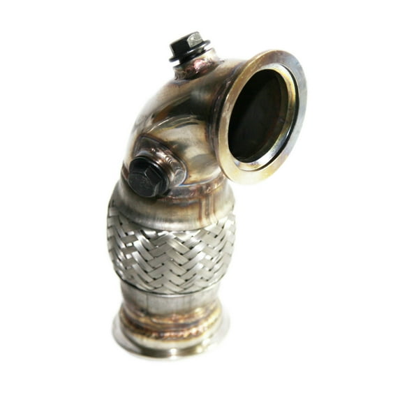 2.2”ID V-band 90D Stainless Steel Elbow Piping with 2” Flexpipe 2 O2 Sensor 2.2”ID V-band 90D Stainless Steel Elbow Piping with 2” Flexpipe 2 O2 Sensor