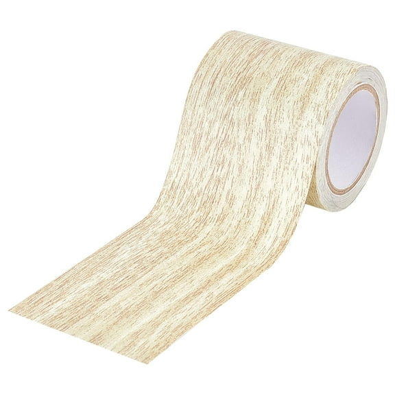 2.2 Inch x 15Ft Imitation Woodgrain Duct Tape Wood Textured Adhesive Grain Repair Tape Patch Waterproof