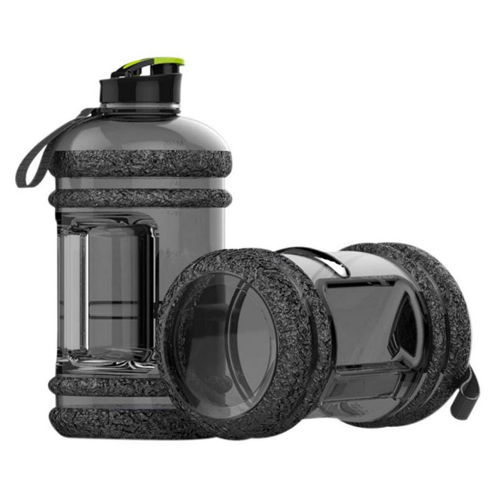 Squatz 74 oz Neptune Series Steel Water Bottle, Stainless Double Wall Vacuum Jug w/ Handle Strap