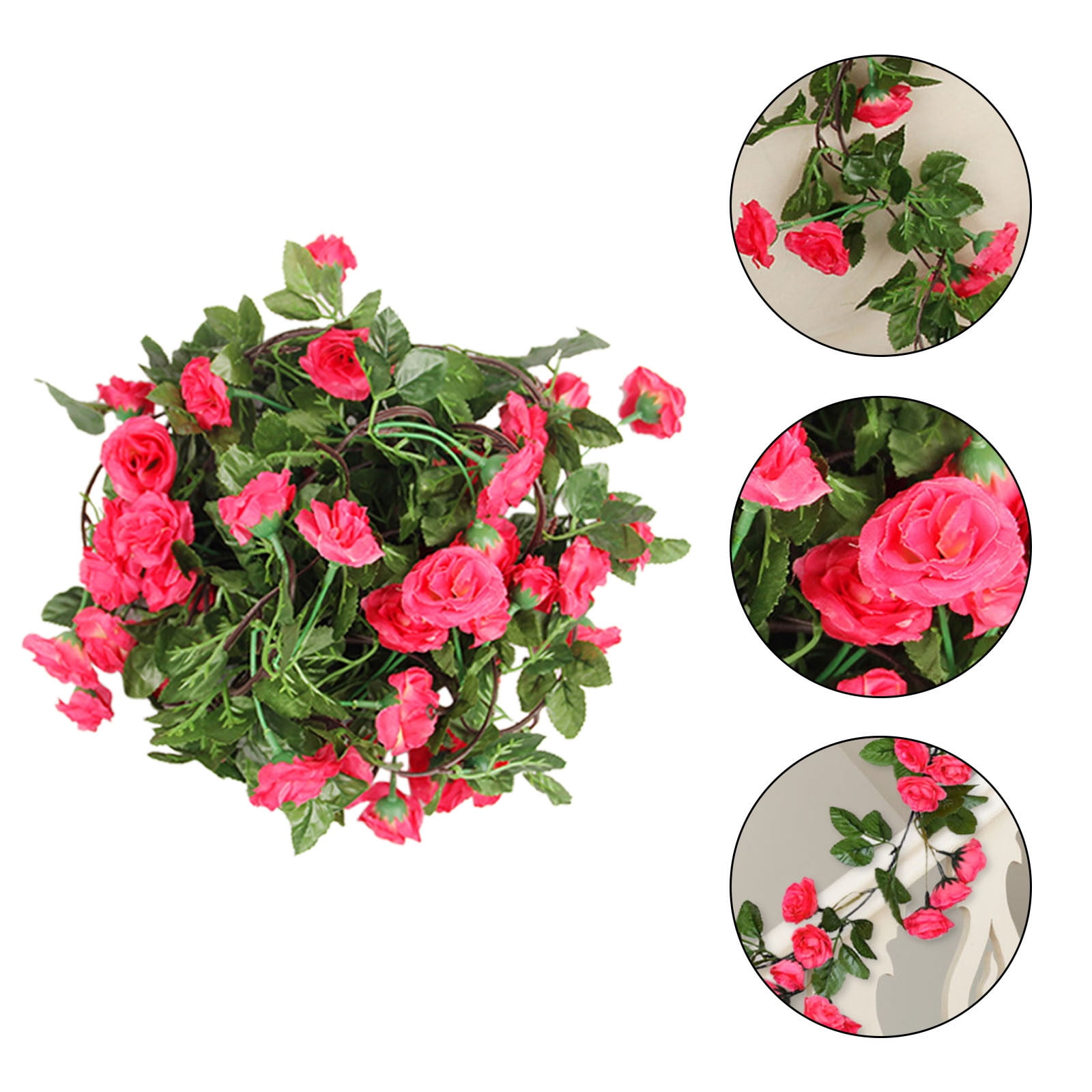 2.2 M 22 Rose Vine Vine Living Room Pipe Flower Rose Vine Flower Wall
