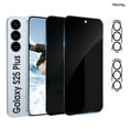 thumbnail image 1 of [2+2 Pack] Hionly Compatible with Samsung Galaxy S25+ / S25 Plus Privacy Screen Protector with Camera Lens Protector, 1 of 7