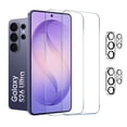 thumbnail image 1 of [2+2 Pack] We Life Compatible with Samsung Galaxy S26 Ultra HD Screen Protector, HD and Privacy Tempered Glass Screen Protector with Camera Lens Protector, 1 of 7