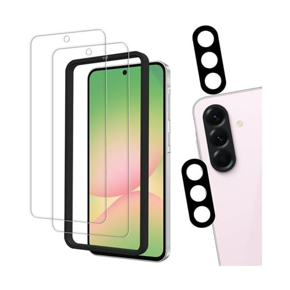 [2+2 Pack Tempered Glass Film For Samsung Galaxy A56 5G Screen ...