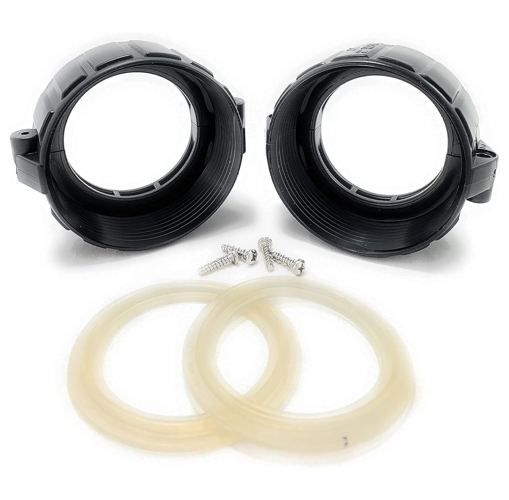 (2) 2" Spa Hot Tub Heater Split Nut Union ORing Hot Tub Heater Gasket