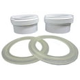 (2) 2" Spa Hot Tub Heater Union ORing Hot Tub Gasket Gecko Waterway