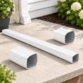 Gutter Color White 2 2 X 3 Inch 45 White Gutter Downspout Extensions - Walmart.com