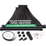 2-2'X12' SunQuest Solar Swimming Pool Heater with Roof/Rack Mounting Kit