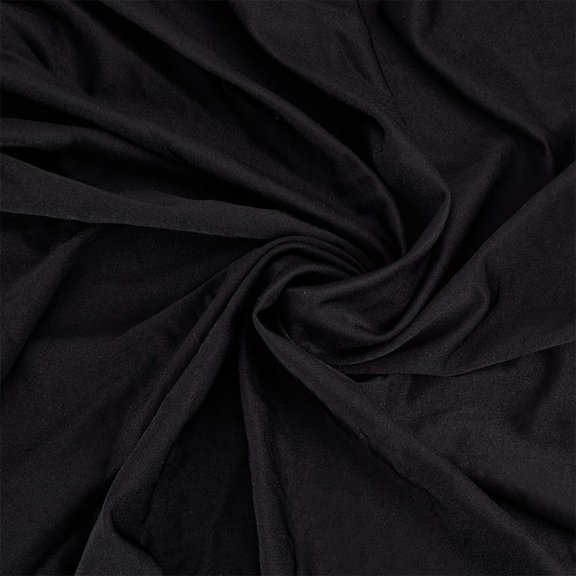 2.2 Yards Spandex Fabric for Activewear 59.8 Inch Wide Black Stretch Fabric Stretch Blend of Fibers and Spandex for Sewing Activewear and Swimwear Craft Embellishment