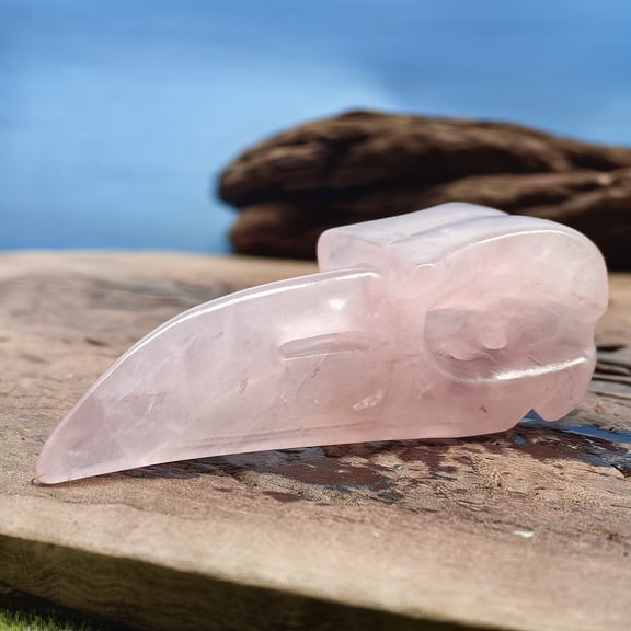 2.2 inch Bird Crystal figurines,Hand Carved Healing Crystal skull decor statue, Perfect for Meditation Rooms and Yoga Spaces,Bird Sculpture Gift Idea for Birthdays Home Decor