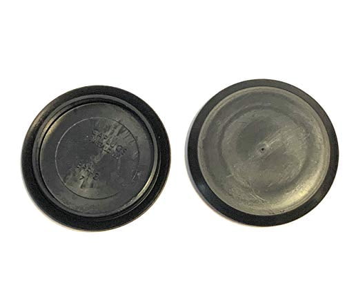 2 2 inch Flush Mount Black Plastic Body and Sheet Metal Hole Plug Qty ...