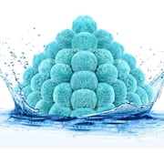 2.2 lbs Pool Filter Balls, Reusable Sand Filter Balls for Swimming Pools, Efficient Eco-Friendly Polysphere Pool Filtration Balls, Pool Filter Balls Media for Sand Pump