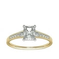 thumbnail image 1 of 2.20 Carat Fine Radiant Cut Moissanite (D/VVS1) Ring for Proposal Gift Solid 14K Yellow Gold Ring Size 3.5 by Diamond-Capitals, 1 of 6