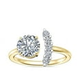 thumbnail image 1 of 2.20 Carat Round Cut Moissanite Fancy Solitaire Anniversary Ring for Ladies Solid 14K Yellow Gold Size 9.5 by Diamond-Capitals, 1 of 8